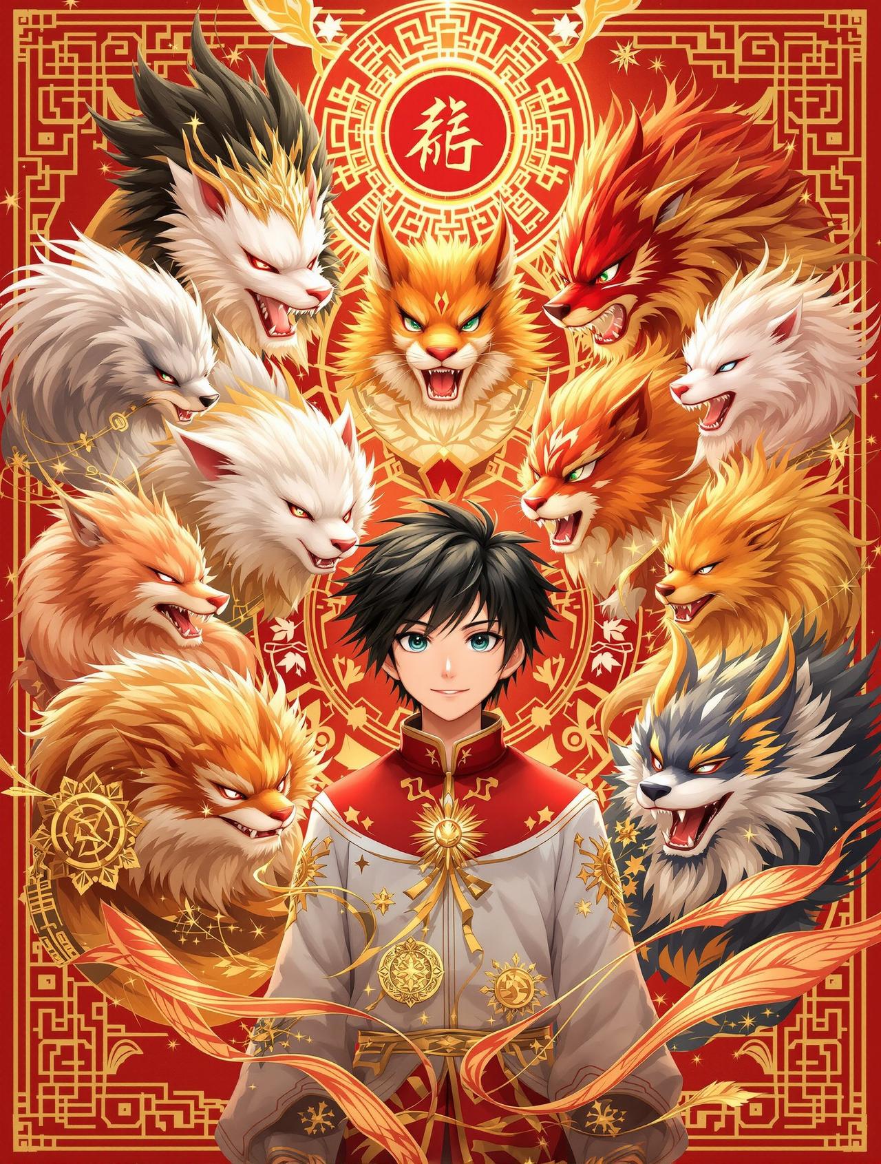 生肖守护者 - 《洞洞杂货店》漫画免费百度连载作品封面