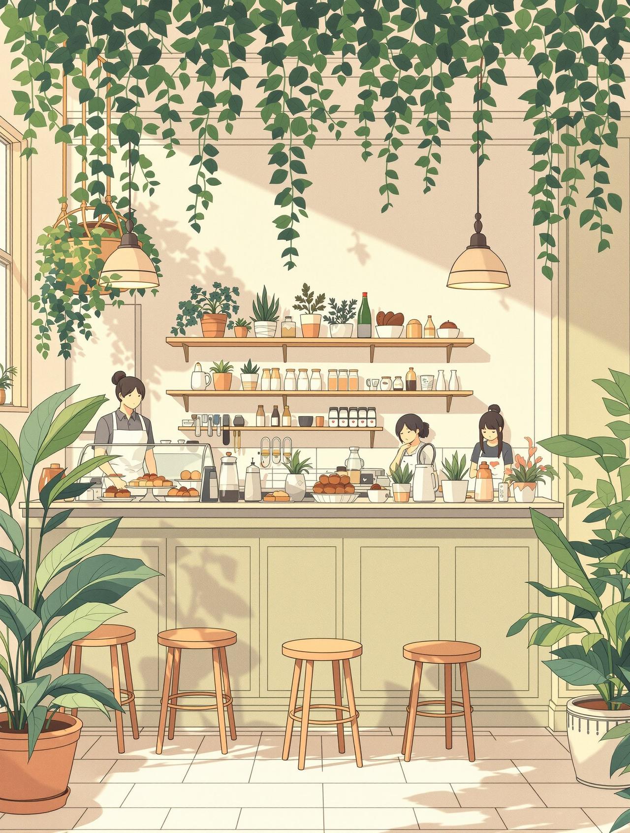 绿野咖啡馆 - 《洞洞杂货店》漫画免费百度连载作品封面