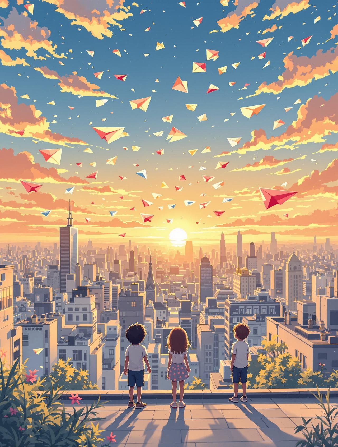纸飞机信使 - 《洞洞杂货店》漫画免费百度连载作品封面