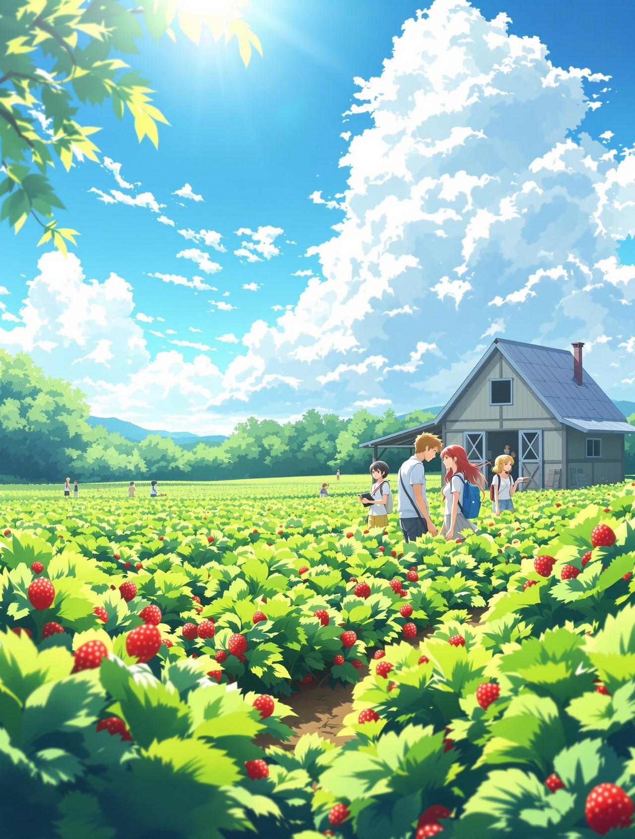 草莓味的夏天 - 《洞洞杂货店》漫画免费百度连载作品封面