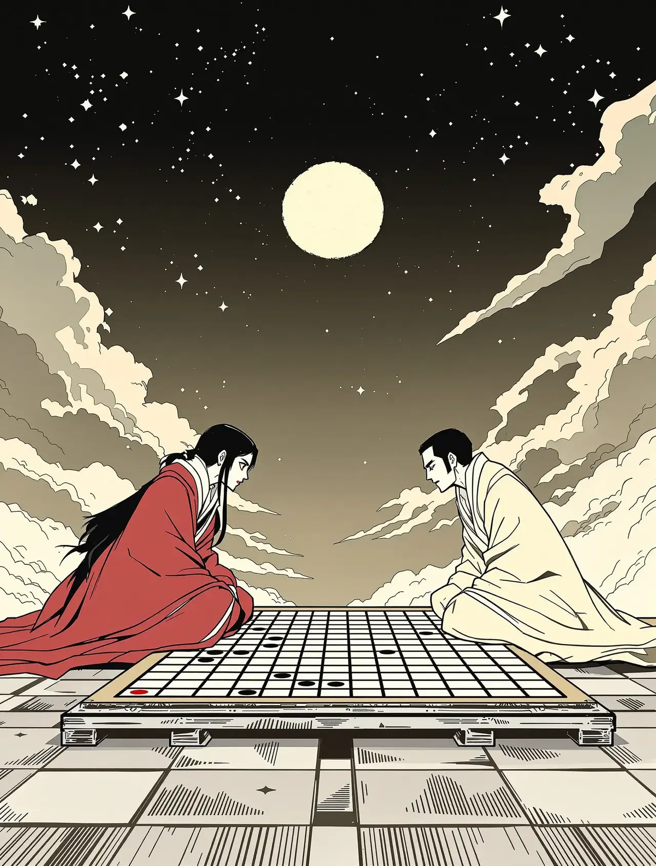 月下棋局 - 《洞洞杂货店》漫画免费百度连载作品封面