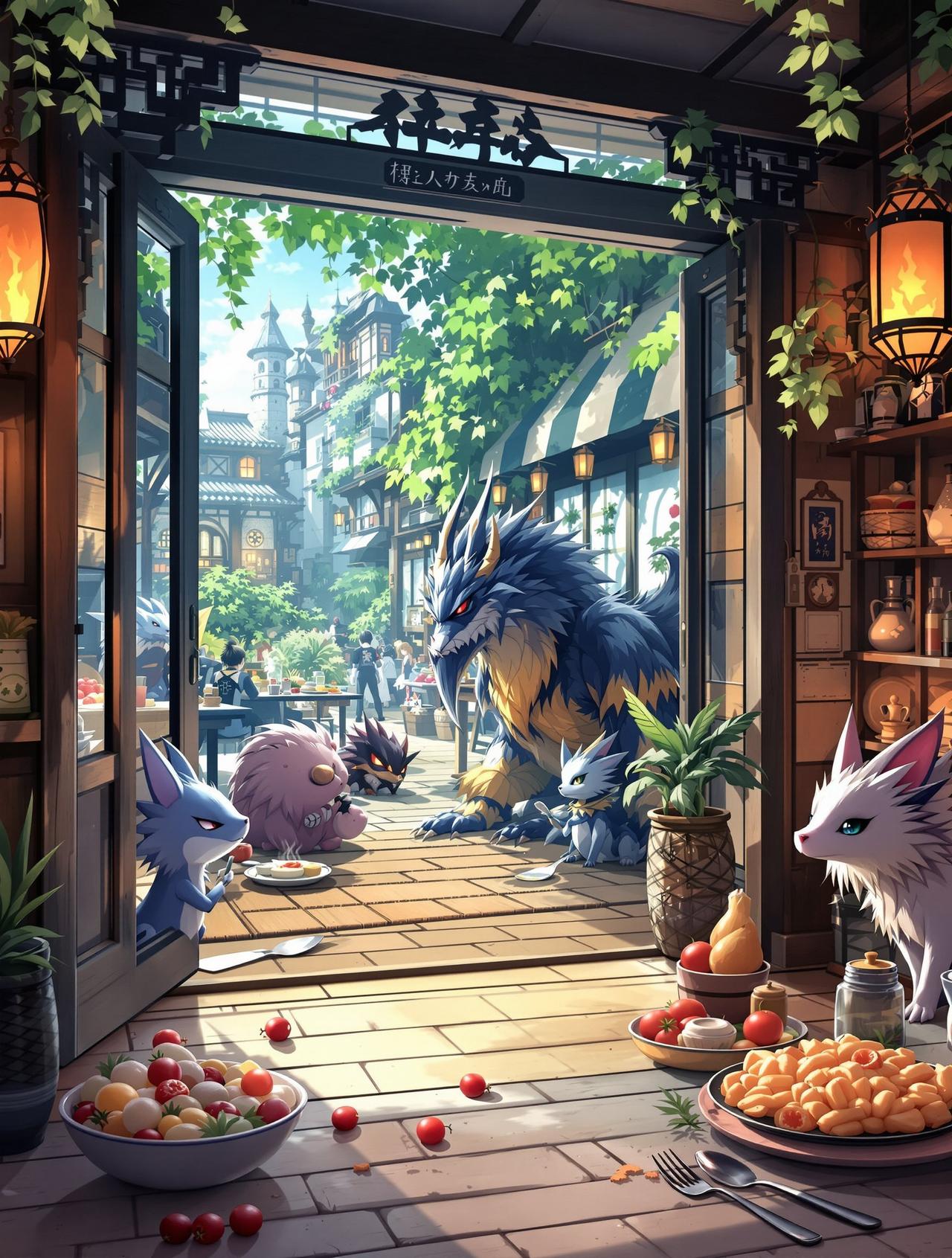 异世界食堂 - 《洞洞杂货店》漫画免费百度连载作品封面