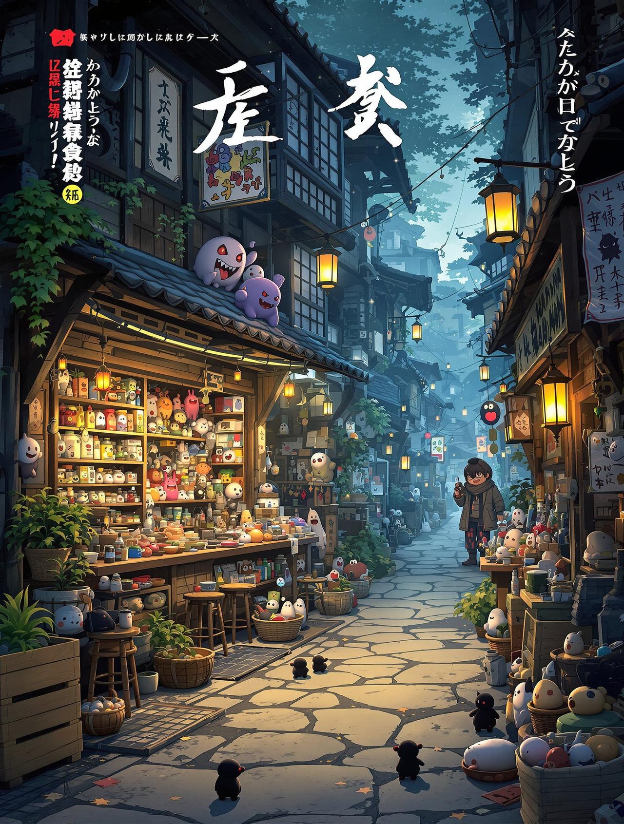 妖怪杂货铺 - 《洞洞杂货店》漫画免费百度连载作品封面
